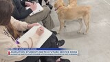 Futureman Animation Animation students sketch future service dogs – NBC4 WCMH-TV