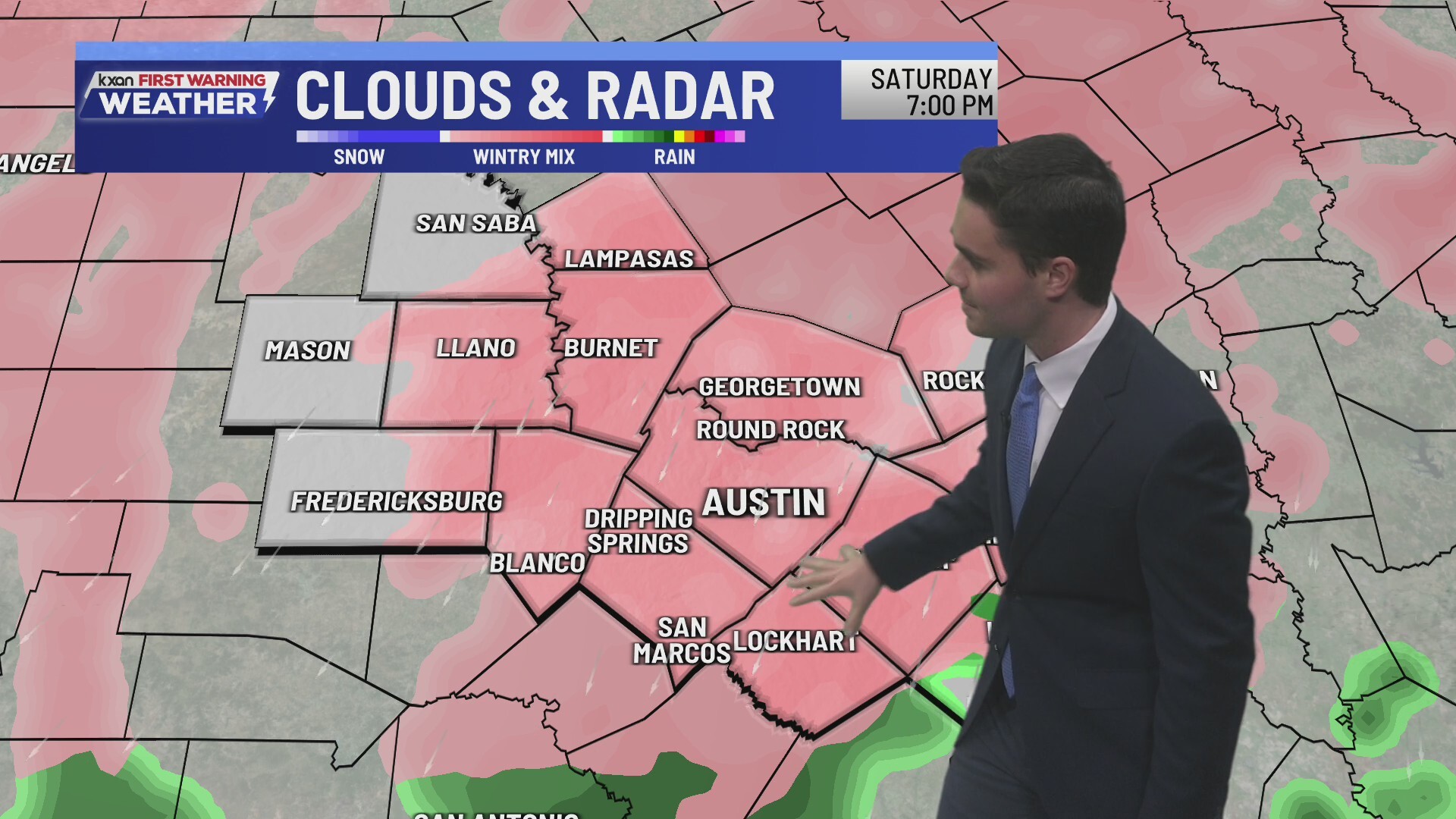 Central Texas braces for a winter storm, Arctic air | KXAN Weather ...