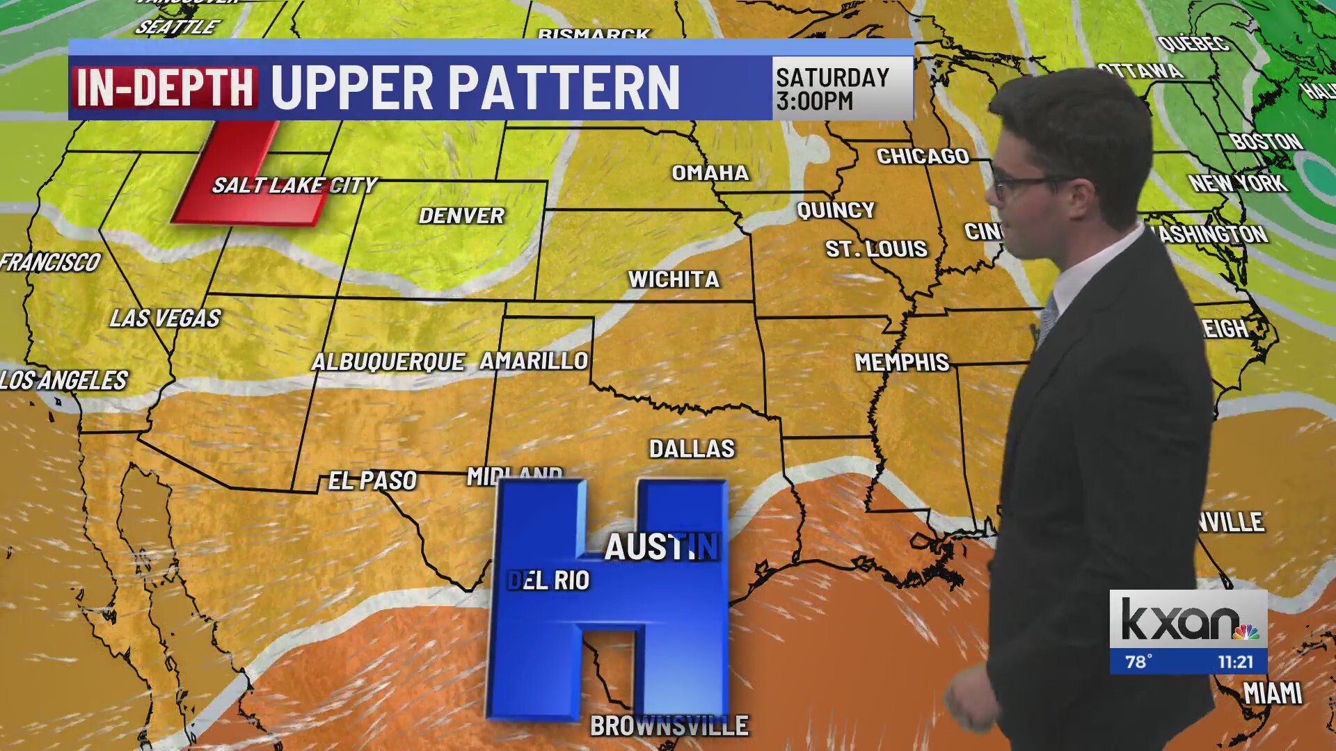 Pattern change emerging, more rain chances next week | KXAN Weather ...