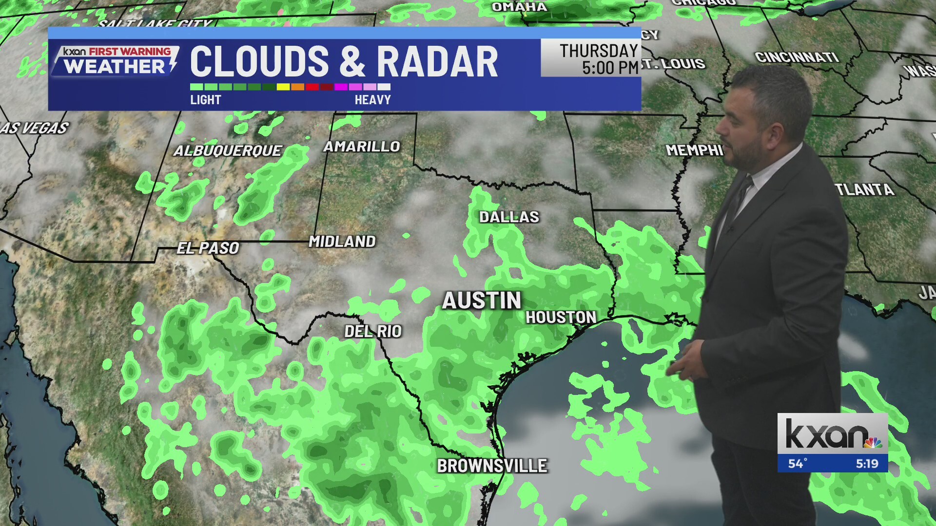 Calm start to the week before showers return this weekend | KXAN ...
