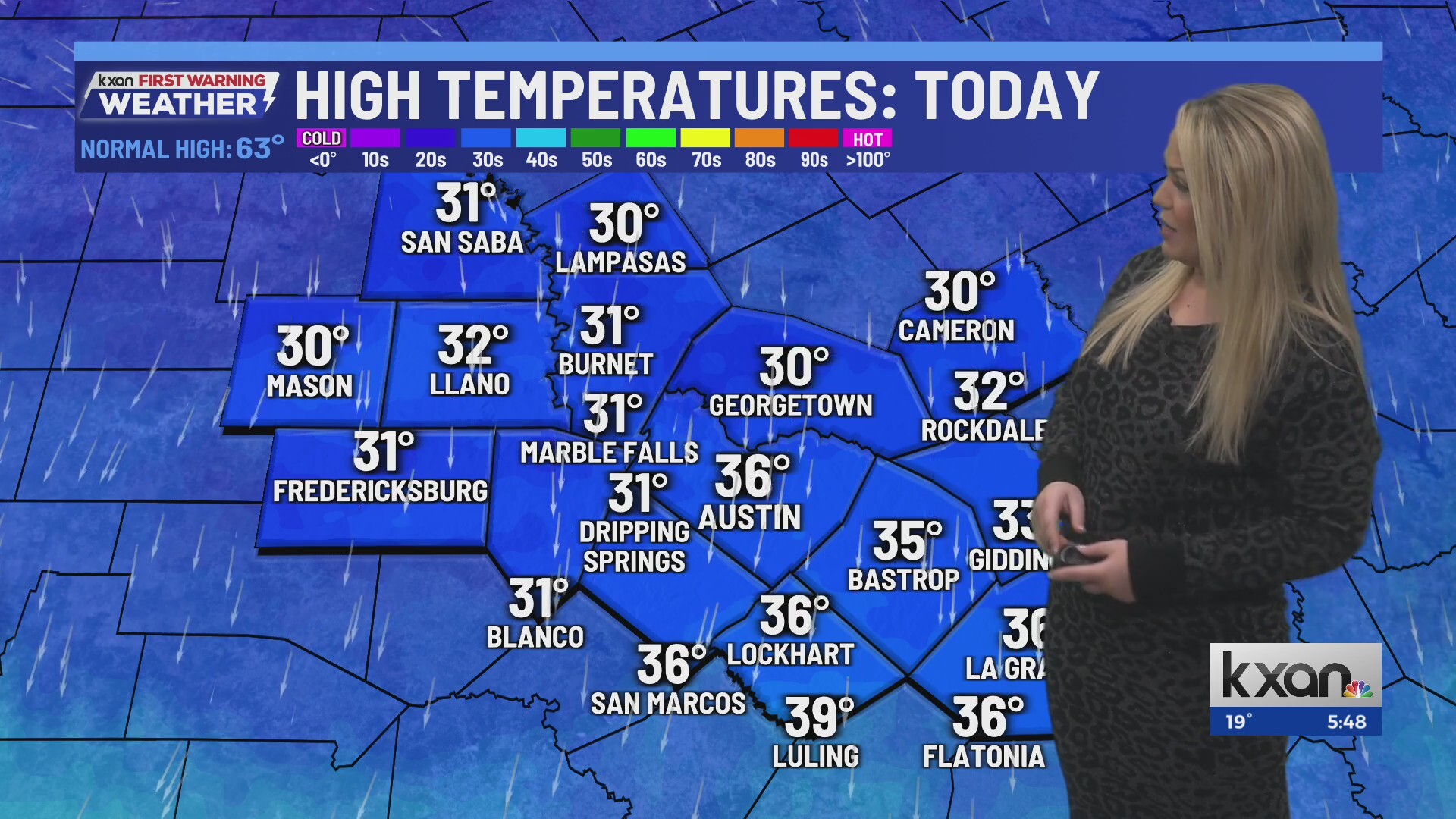 Icy roads, dangerous cold to start work week | Jan 26 forecast – KXAN ...
