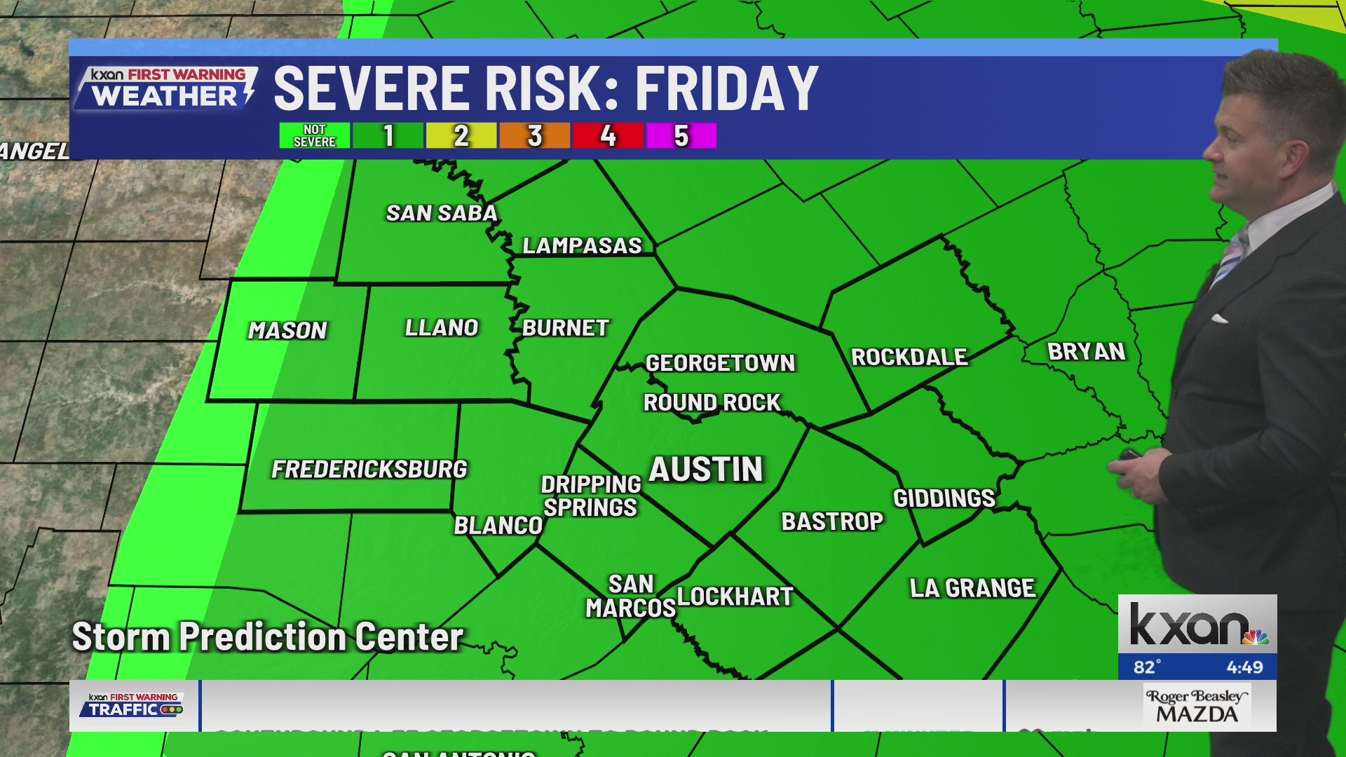 Isolated severe storms possible Friday and Saturday | KXAN Forecast ...
