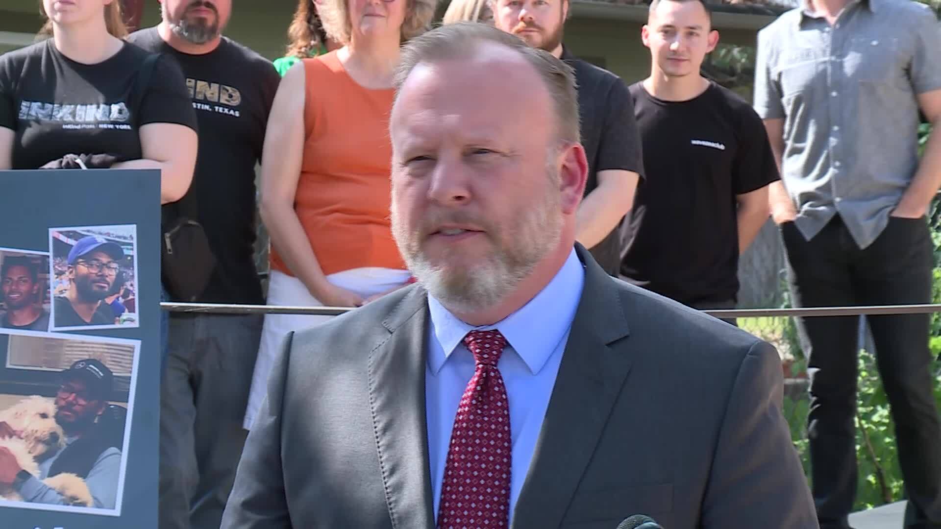 Press conference: Family of 33-year-old man killed by Austin police ...