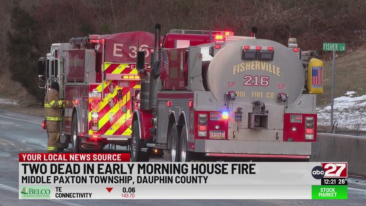 PSP: Two dead in Dauphin County house fire – 28/22 News