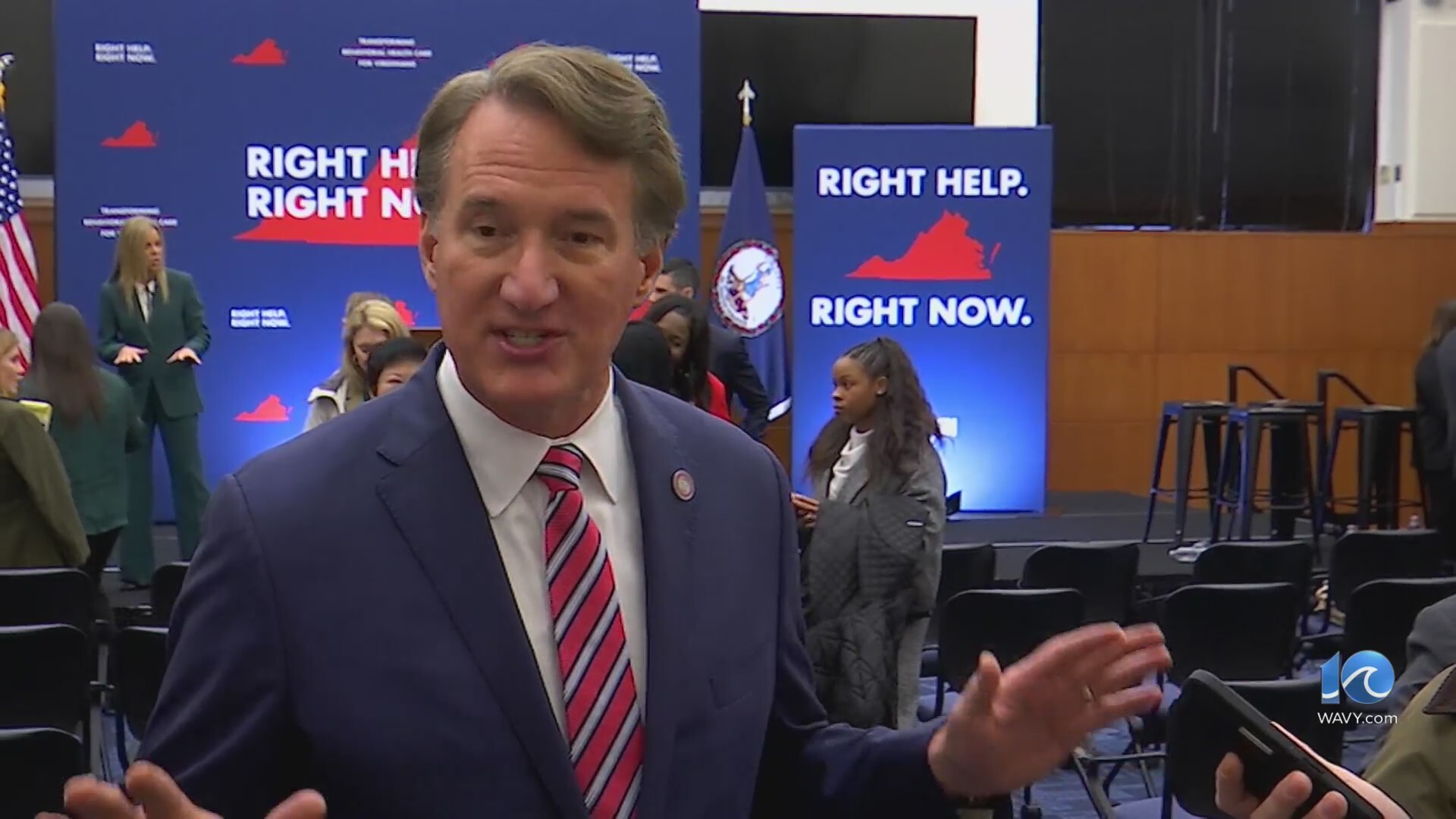 Youngkin celebrates ‘Right Help, Right Now’ initiative