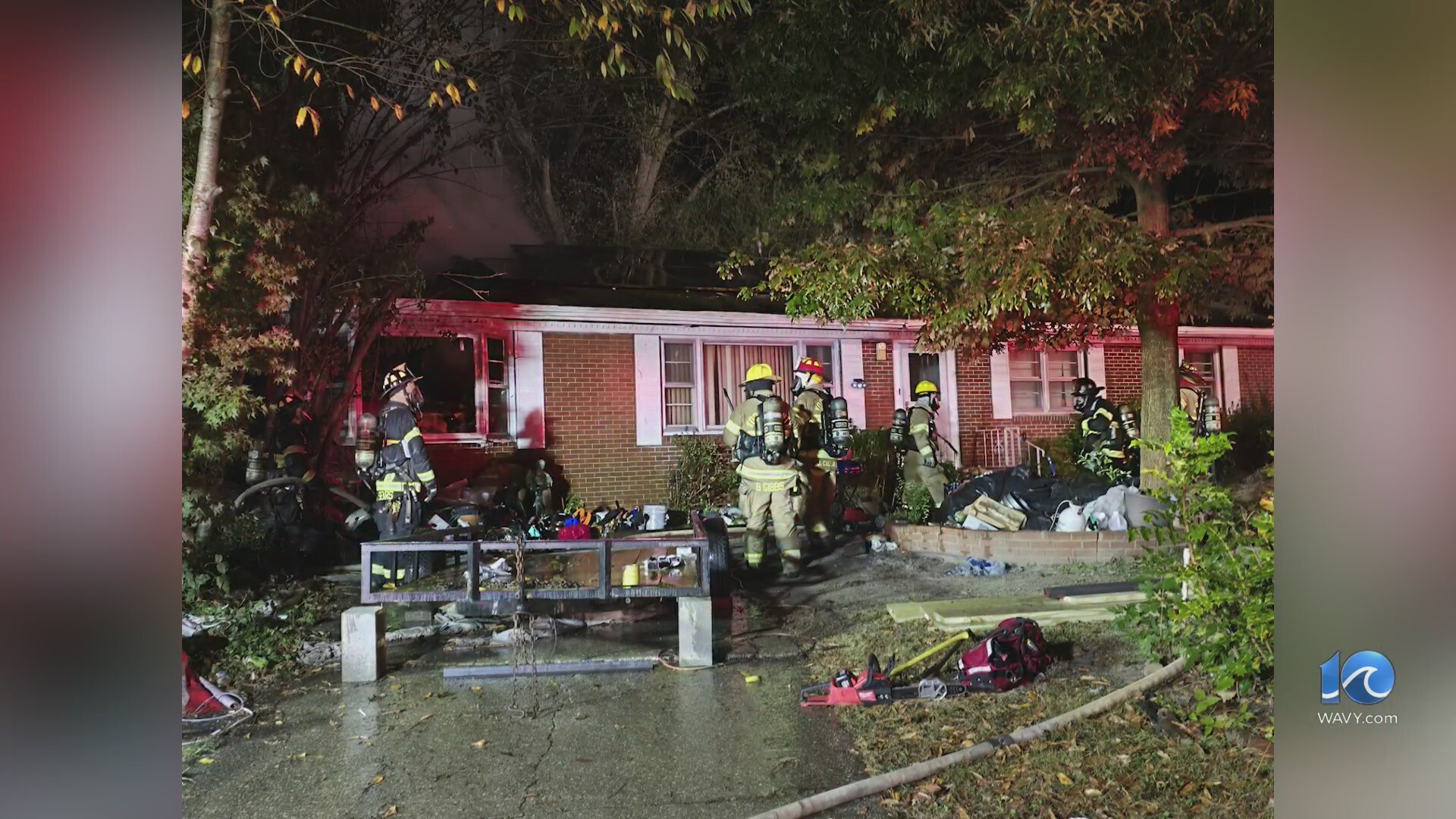 1 person severely injured after house fire in York County, fire crews ...