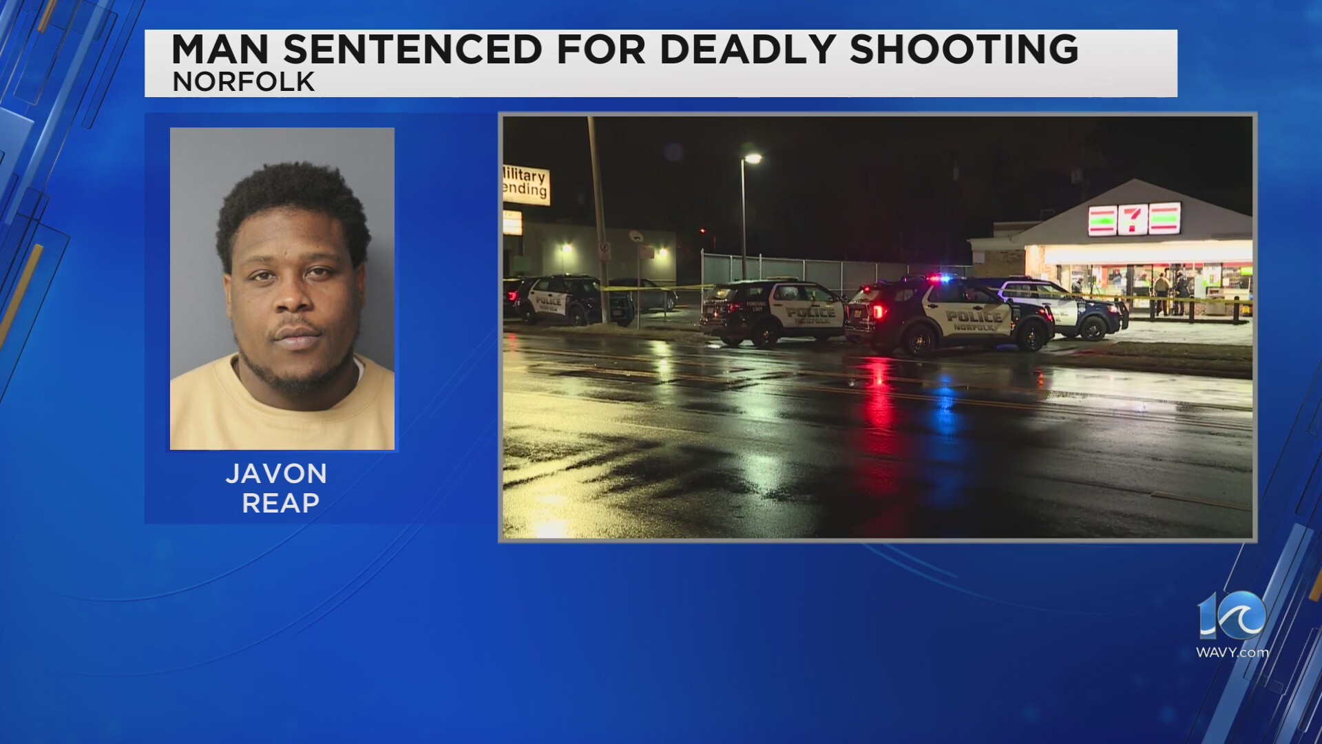 Man to serve nearly 22 years for fatal shooting at Norfolk 7-Eleven ...
