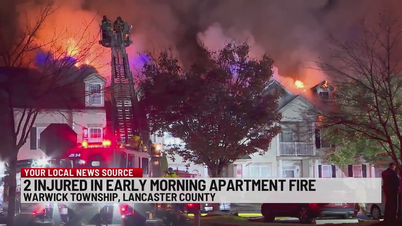 Lancaster County apartment fire displaces 22; Red Cross providing ...
