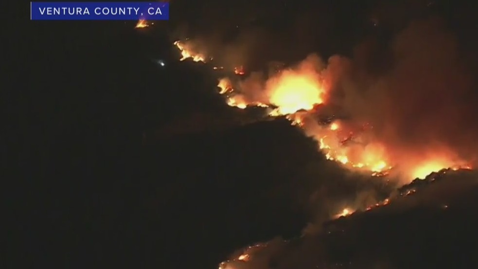 Wildfire in southern California forces thousands of evacuations ...