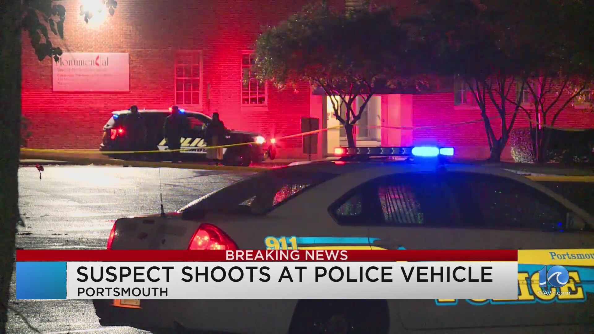 Man in custody after firing multiple shots at police car in Portsmouth ...