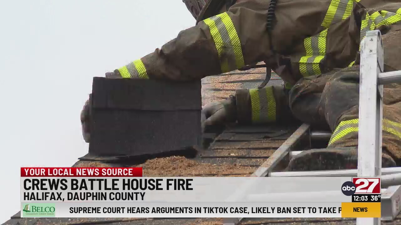 Crews battle Dauphin County house fire – ABC27