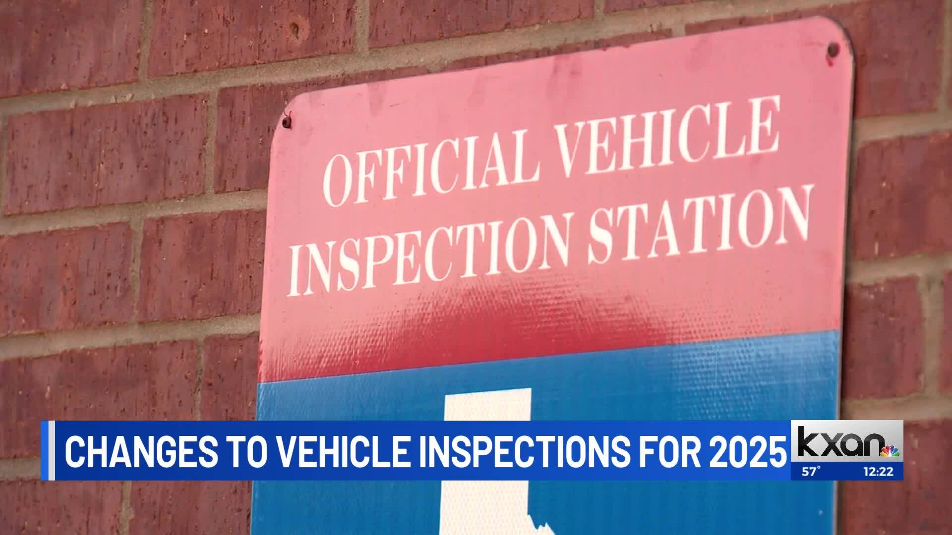 Changes to Texas vehicle inspections in 2025 KXAN Austin